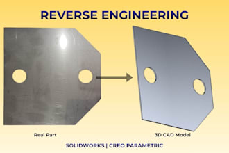 reverse engineer mechanical parts into 3d cad models