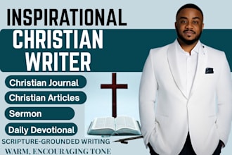 write your christian blog, articles, sermon, devotional, prayer journal and more