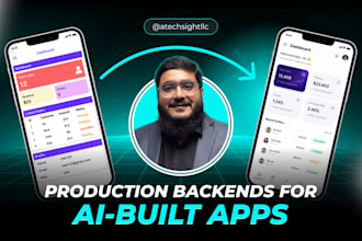 build laravel or django backend for your lovable, bolt, or cursor built app