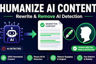 humanize ai content rewrite ai text and remove ai detection