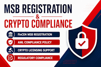 do fincen msb registration, aml compliance policy, and crypto licensing
