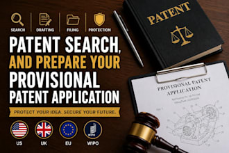 patent search and prepare your provisional patent application
