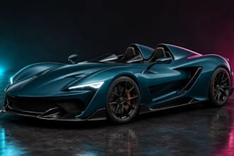 model realistic automotive 3d car model for games, blender car for 3d printing