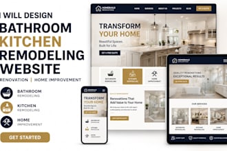 design bathroom kitchen remodeling website renovation home improvement website