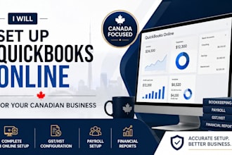 set up quickbooks online for your canadian business