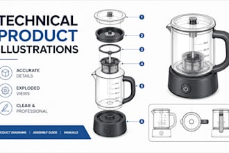 illustrate products for manuals patents marketing