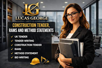 write UK construction tenders, bids, rams and method statements
