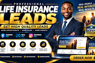 generate life insurance leads with facebook ads and sales funnel