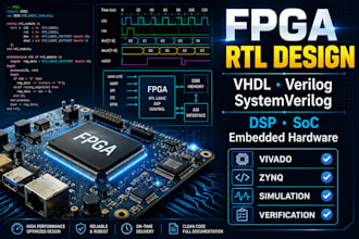 design fpga rtl vhdl systemverilog dsp xilinx vivado zynq hil embedded hardware