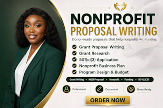 write nonprofit grant proposals as your funding consultant