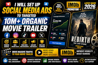 promote and boost your movie trailer, imbd promotion