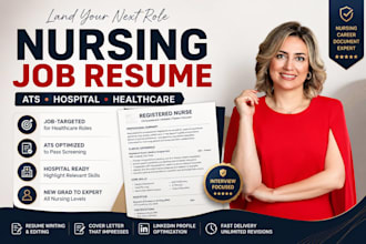 craft an ats nursing job resume for hospital and healthcare roles