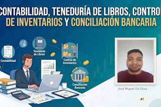 contabilidad, teneduría de libros y conciliaciónes bancarias