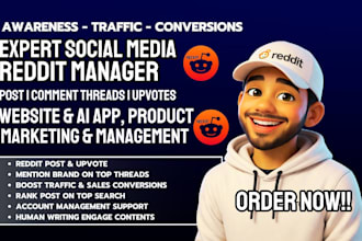 be social media reddit seo post manager for ai brand web mention in community