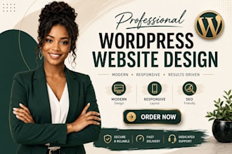design or redesign luxury website and business wordpress website design