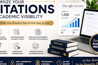 increase your google scholar citations and research visibility