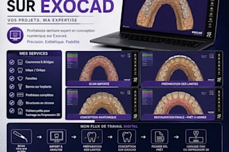 create professional dental cad designs with exocad