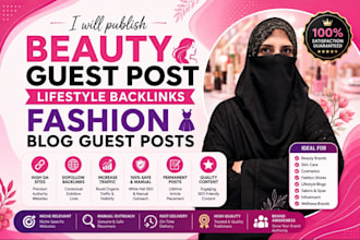publish premium beauty guest posts on high authority blogs