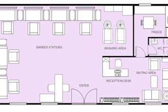 design 2d floor plan, 3d floor plan, and architectural 3d visualization