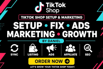 tiktok shop setup,fix tik tok dropshipping tiktok shop marketing tiktok shop ads