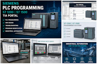 program siemens plc s7 1200 s7 1500 using tia portal