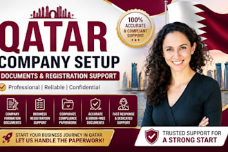 prepare qatar company formation and business registration documents