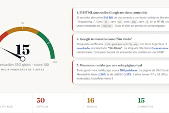 lo haré una auditoría SEO de tu sitio web