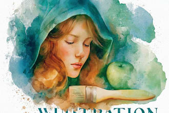 paint with watercolor for illustration and clipart