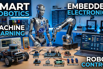 design smart robotics embedded electronics machine learning and robot contrpl