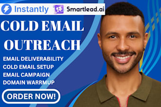 setup instantly ai or smartlead ai cold email outreach email deliverability