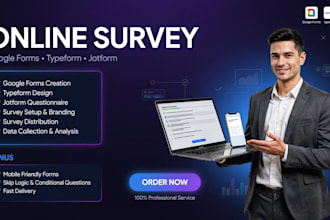 create online survey, jotform, typeform, google form, online form, polls surveys