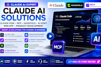 claude higgsfield mcp claude video editing claude code web app product ai video