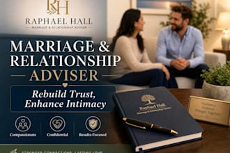be your marriage advisor and relationship counselloer