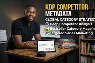 do amazon kdp keyword research, book category setup, and kindle seo