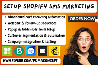 setup shopify store sms marketing txtcart avada aftership postscript recart