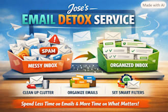email detox, voicemail transcribing, customer service