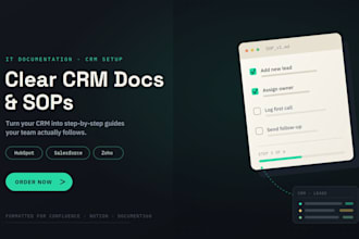 create technical IT documentation for your software or saas product via IT glue