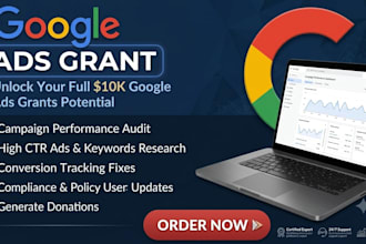 setup google ads grant ads campaign for nonprofit get your nonprofit approved