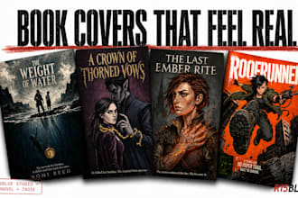 design a professional webnovel or indie book cover illustration