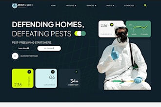 redesign wix pest control website wix termite wdo inspection website fieldroute