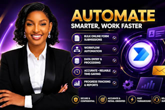 automate bulk online form submissions accurately