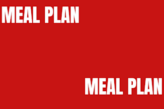 meal plan diet plan weight loss nutritionist nutrition