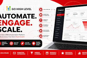build your gohighlevel sales ghl funnel pipeline and ghl automation setup