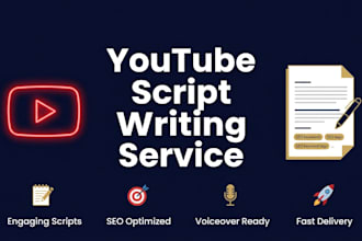 youtube scriptwriting for you