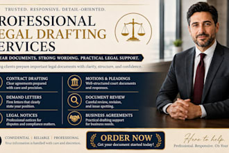 draft cease and desist ,demand letter, legal notice, eviction notice and replies