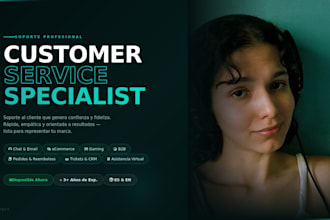 be your customer support in spanish