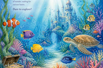 do whimsical children story book and children illustration