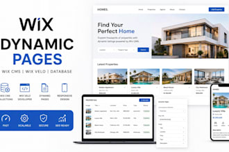 design wix dynamic pages wix cms wix velo wix website wix developer expert