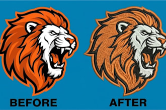 do embroidery digitizing, digitize image into dst, pes, jef, emb, pxf, ofm