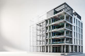 create revit bim modeling, bim cordination and clash detection for aec project